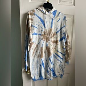 HOODED SWEATDRESS AND LOUNGE PANTS - both items included.  Measurements in pics